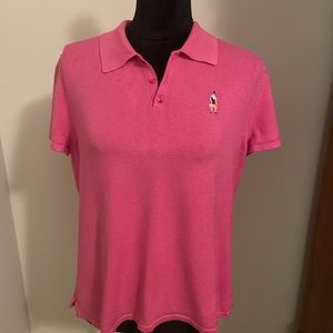 Requirements knit polo shirt